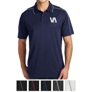 PR35293 Sport Tek Micropique Sport Wick Piped Polo
