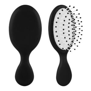 PrintMagic Home Page 68 PR35423 1 BLACK DECORATED Travel Hair Brush