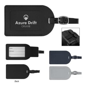 PR35551 Leatherette Luggage Tag