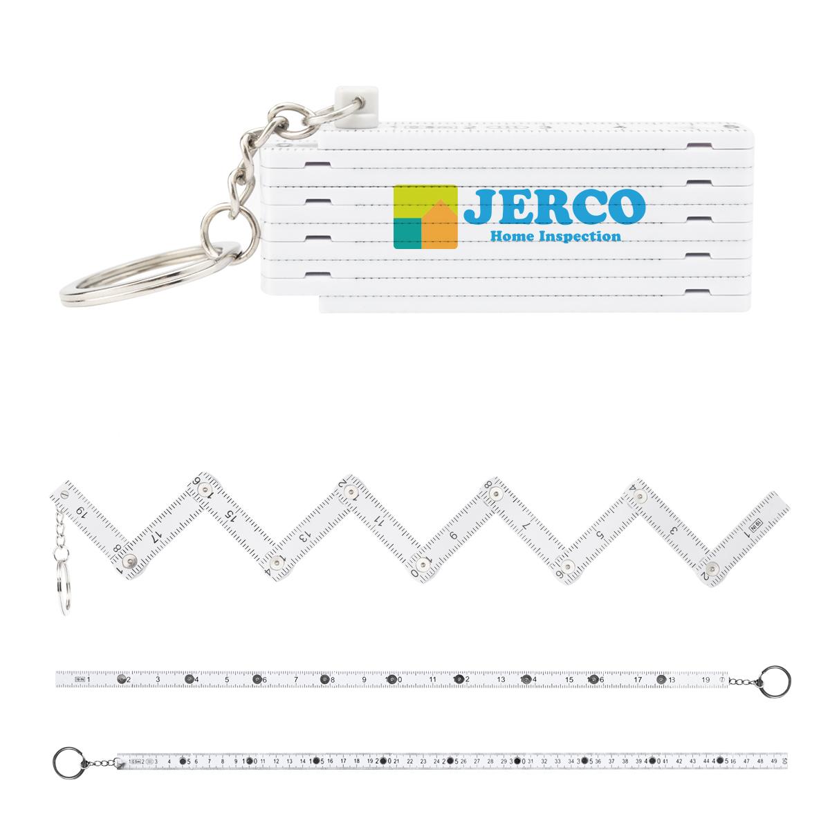 Folding Ruler Keychain